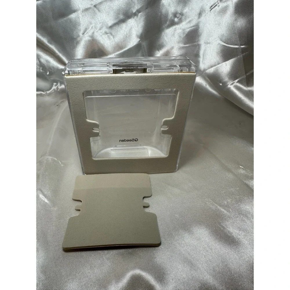 QSeeden Clear Outlet Cover Box,Baby Safety Outlet Cover Box,Wall Outlet Cover